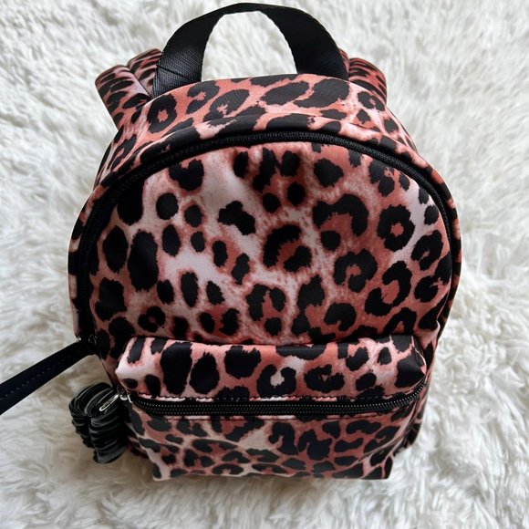 Dani Mini Backpack Circus by Sam Edelman Leopard Print NWT - Picture 4 of 13